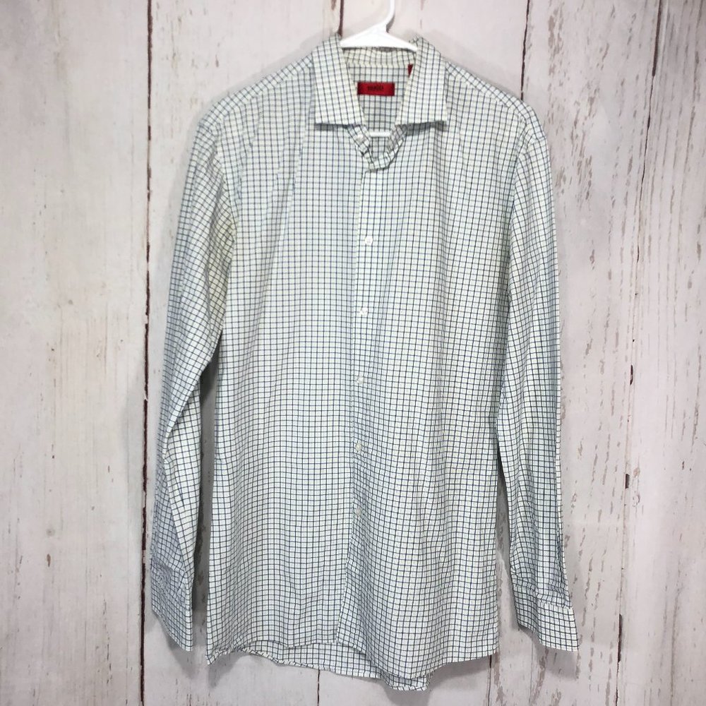 HUGO BOSS LONG SLEEVE MENS SHIRT SIZE 16.5(34-35)